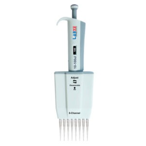 Labxe MultiChannel Micropipette 8 Channels, 10-100 μl